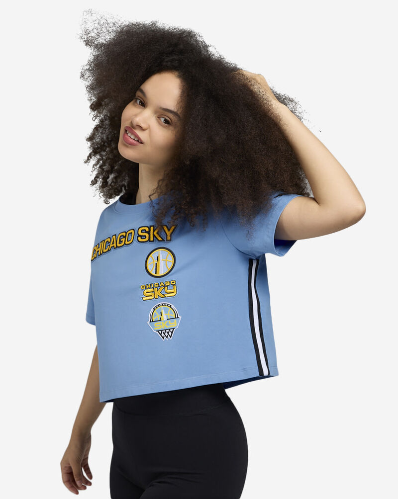 PRO STANDARD Chicago Sky Retro Classic Boxy Tee WCSA70025-UNI Blue 3