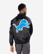 Detroit Lions Big Logo Satin Jacket