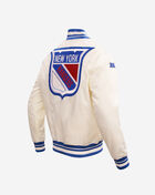New York Rangers Retro Classic Rib Satin Jacket