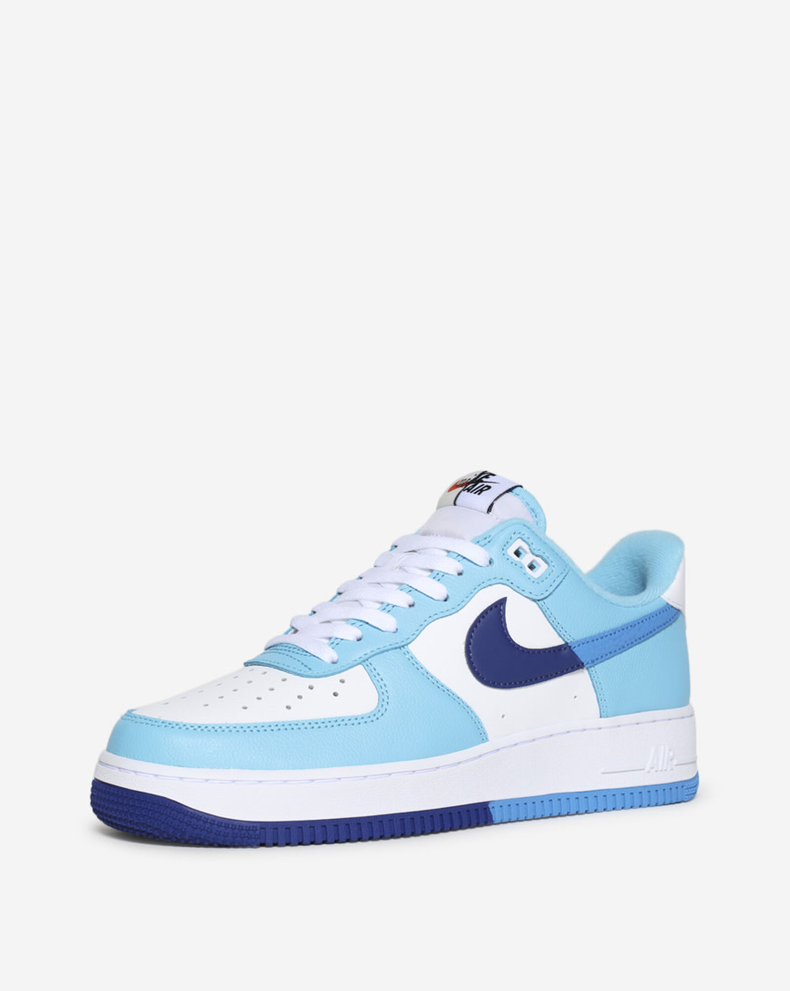 Nike Air Force 1 Low '07 LV8 Split Light Photo Blue DZ2522-100 Men's Size  Shoes