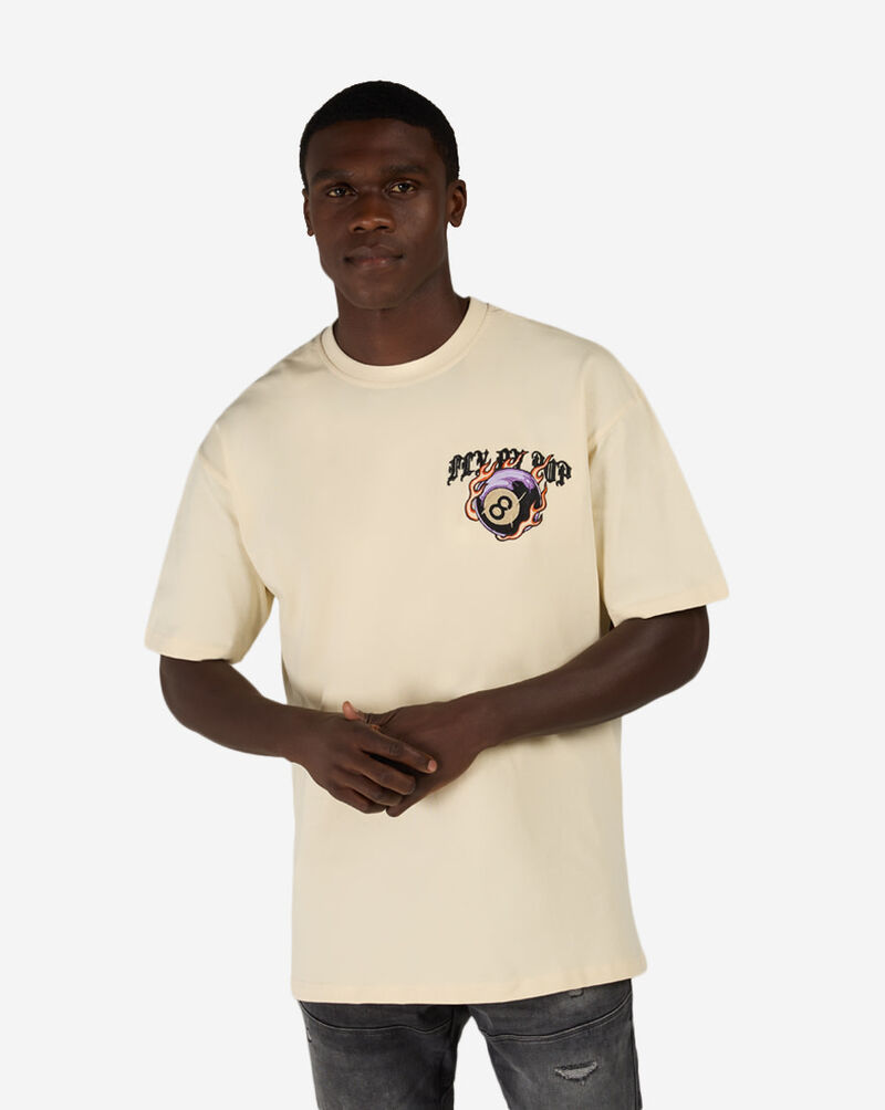 Fly by POP Fire 8Ball Tee FBP0015-CRM cream 1