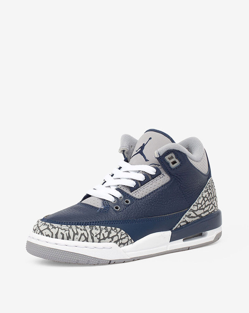 Jordan Grade School Retro Air Jordan 3 398614-401 Blue 2