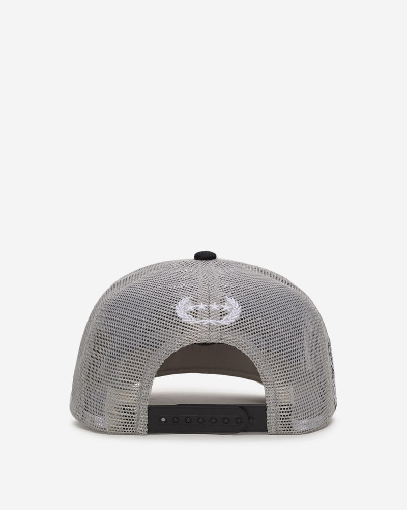 Field Grade The World Is Mine Wool Mesh Trucker Hat 1005440 Grey 3