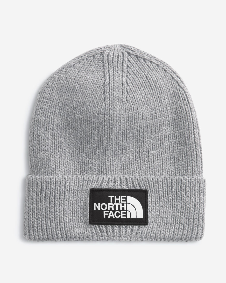 Shop The North Face TNF Logo Box Cuffed Beanie NF0A8CHE-DYY pink