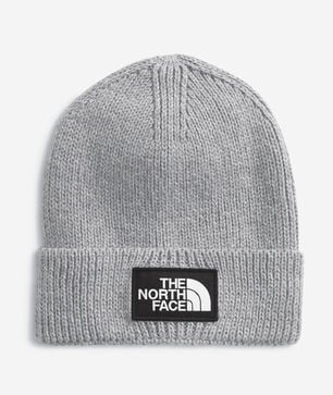 TNF Logo Box Cuffed Beanie