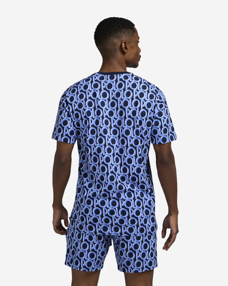 Polo Ralph Lauren Printed Polo Sleep Shirt PL88FR-A2NZ Blue 2