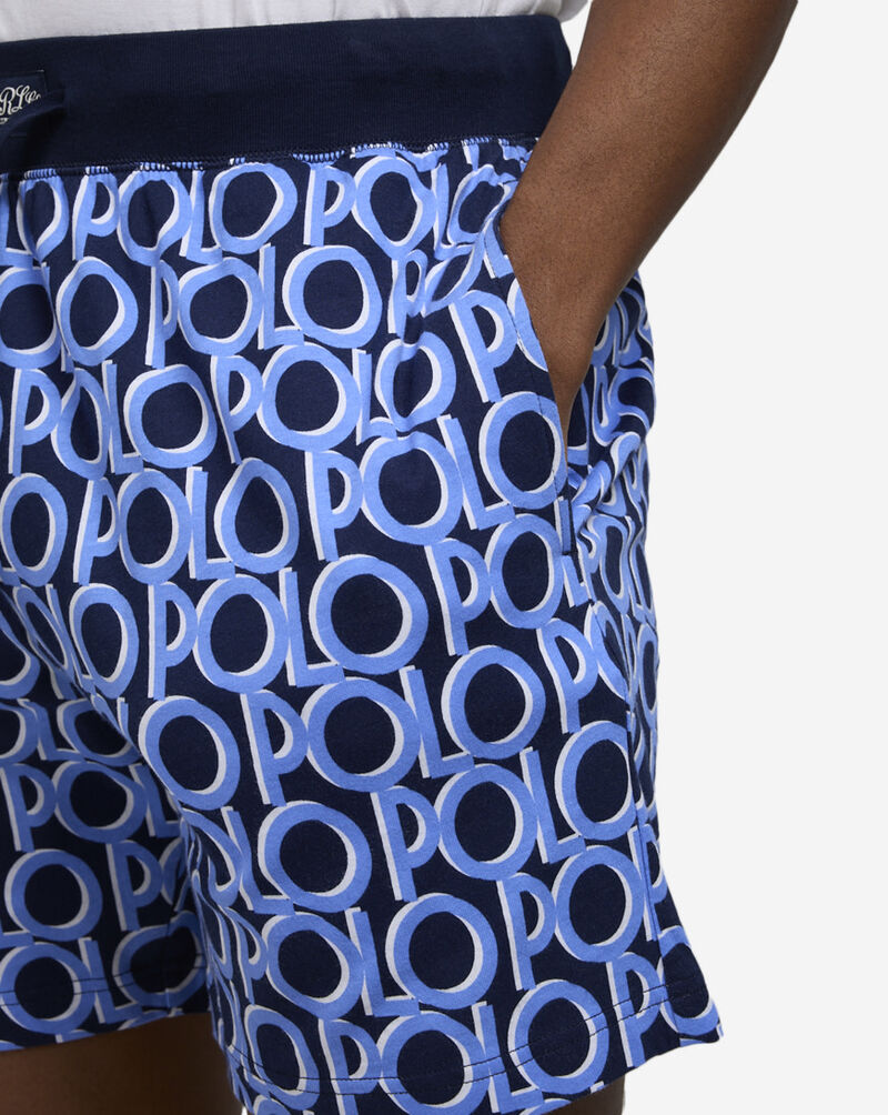 Polo Ralph Lauren Printed Sleep Shorts PK82RL-A2NZ Blue 3