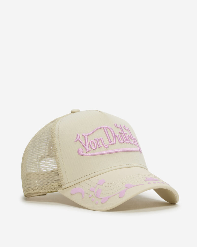 Von Dutch Velvet Trucker Hat VDHH0112 Green 1