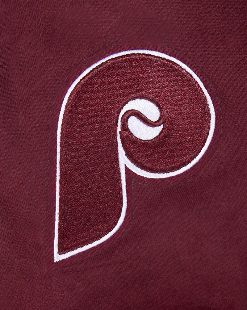 PRO STANDARD Big Boys' Philadelphia Phillies Retro Classic Striped Rib Tee LPHB1315073-WNE Red 2