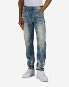 Smoke Rise Vintage Washed Rip and Repair Jean JP25504-BLU Blue 1