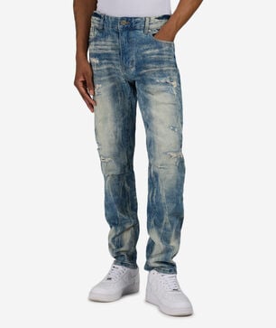 Vintage Washed Rip and Repair Jean
