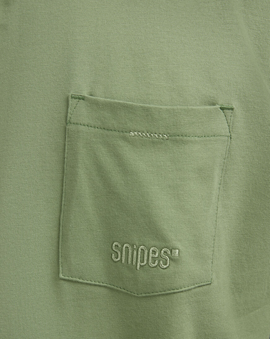 Shop SNIPES Chest Pocket Tee SNQ224001M-GRN green | SNIPES USA