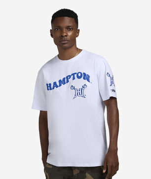Hampton University Retro Waves Tee