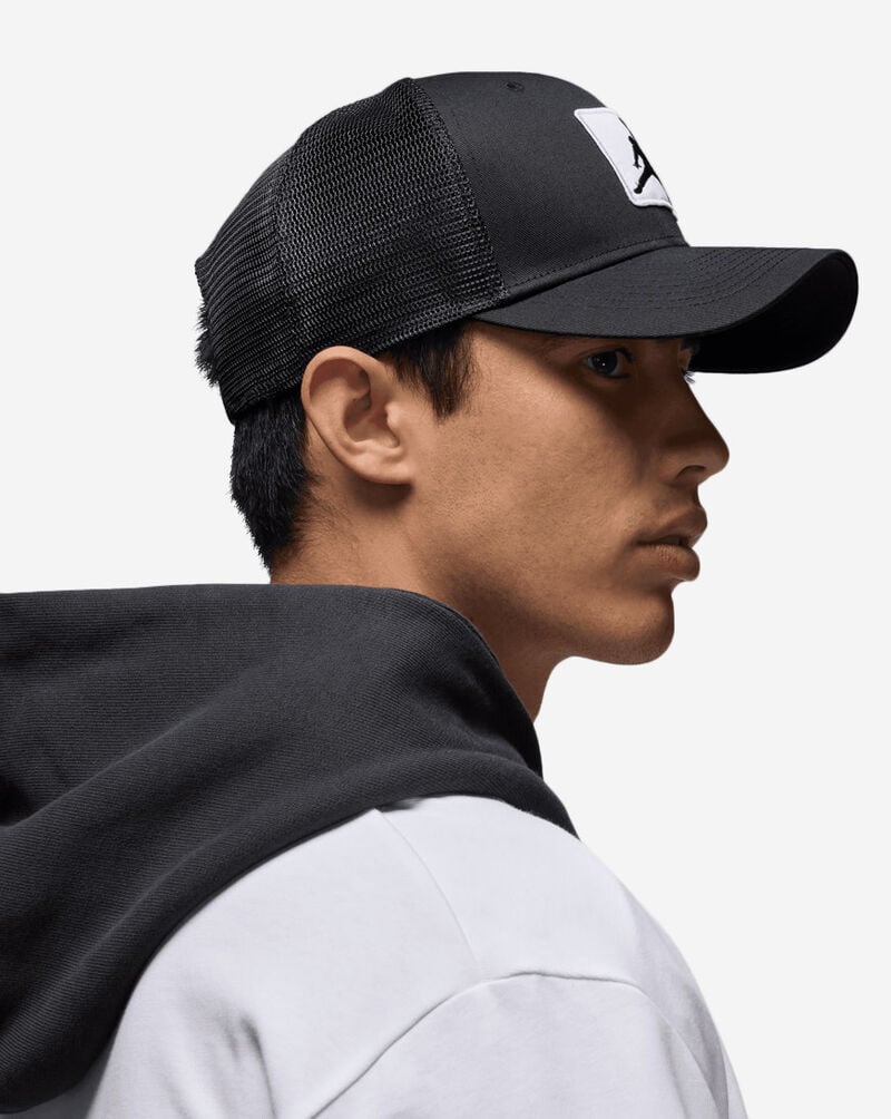 Jordan Rise Structured Trucker Hat FZ0774-010 Black 3