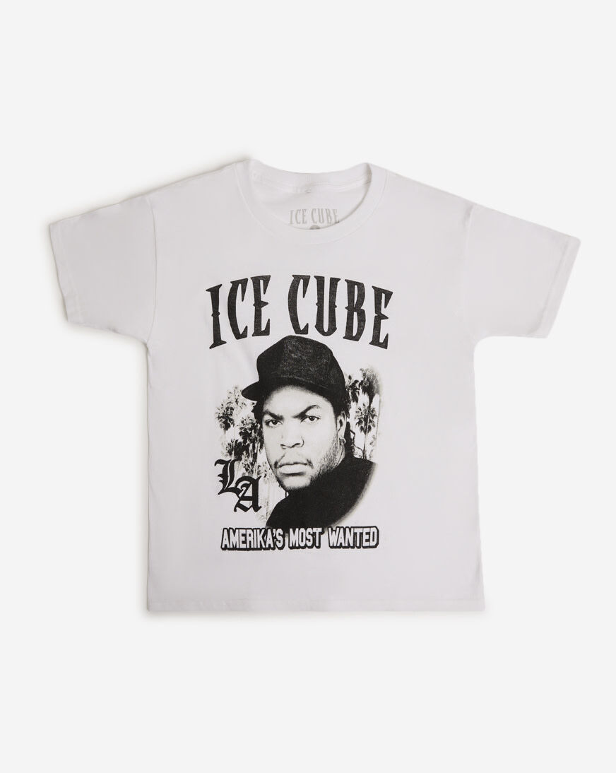 Shop Graphic Tees Grade School Ice Cube Tee ICB129984 white