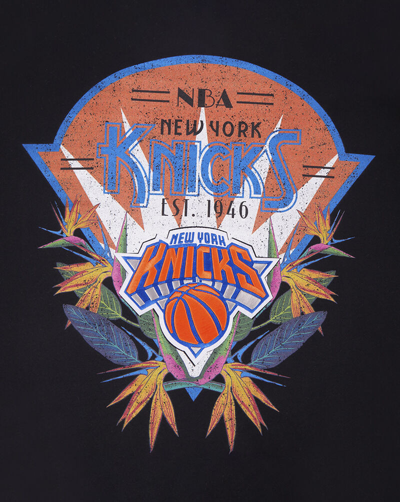 PRO STANDARD New York Knicks Paradise Crewneck Sweatshirt BNK5516946-BLK Black 4