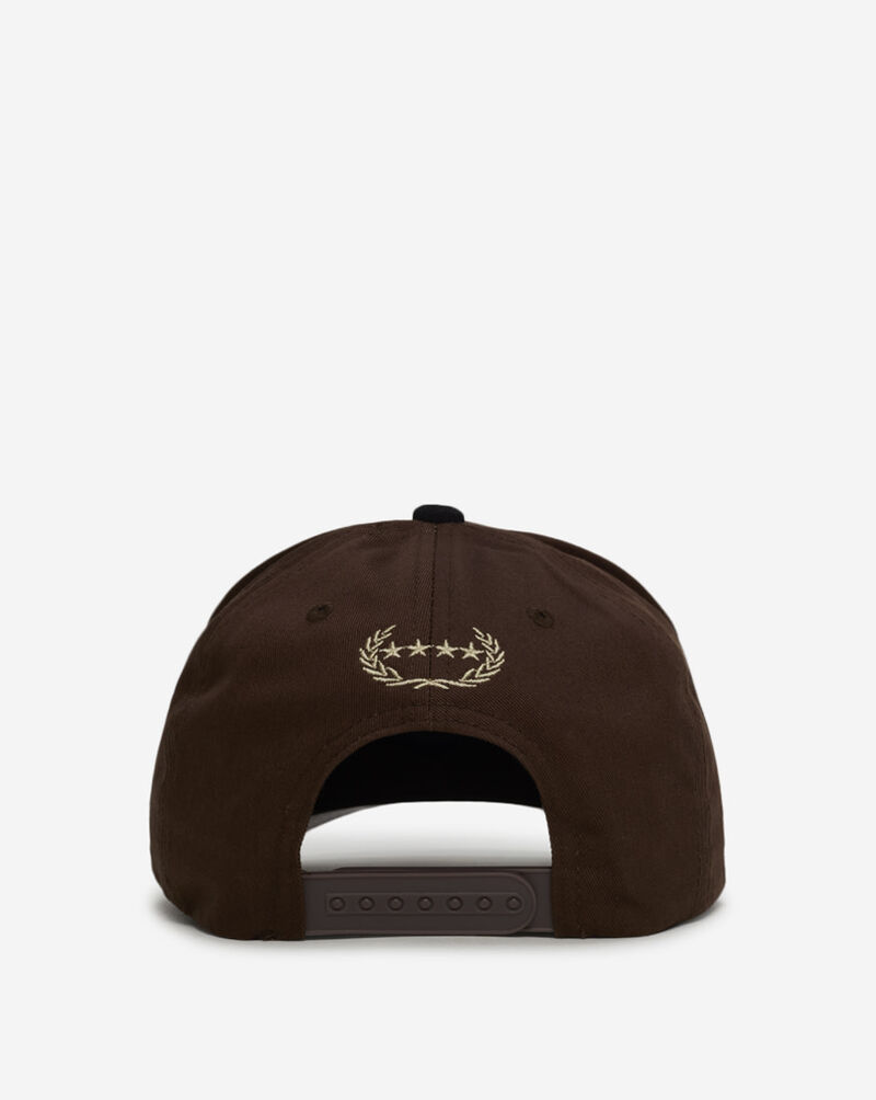 Field Grade Don't Ask Me Twill Suede Trucker Hat 1005106 Brown 3