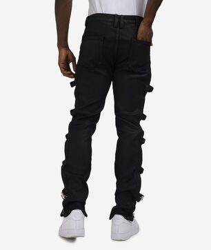 Obsidian Buckle Denim Jeans