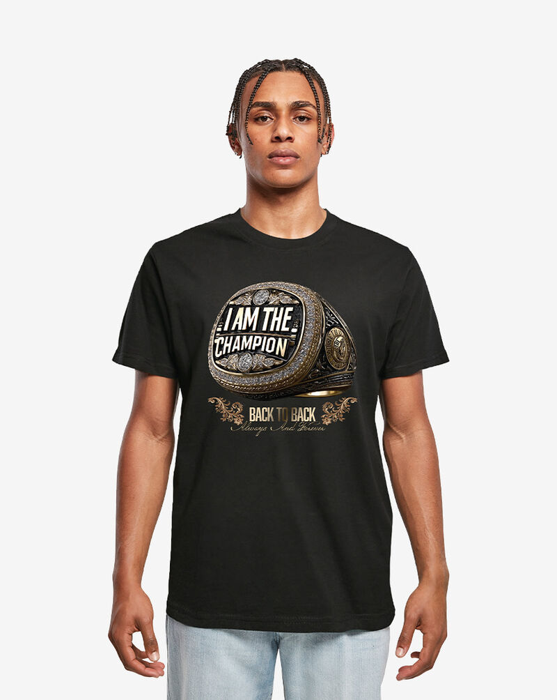 Mister Tee I am the Champion Ring Tee MTUS575-US-00007 Black 1