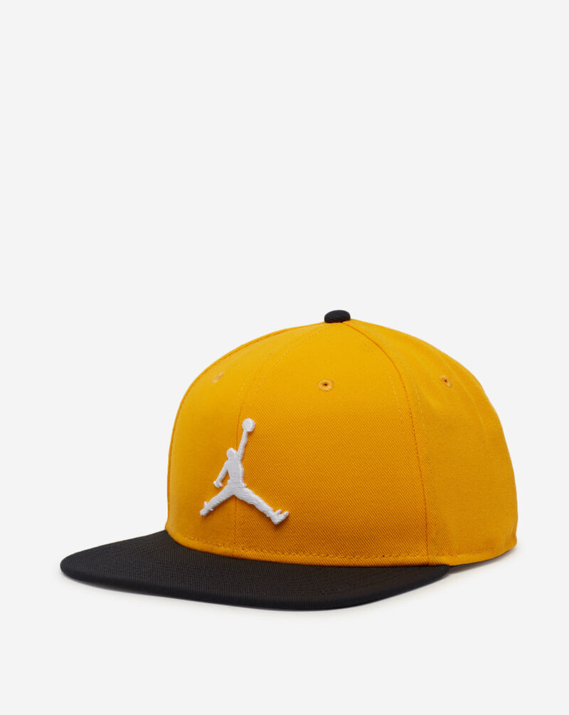 black and yellow jordan hat