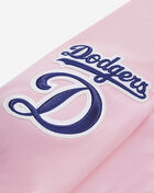 PRO STANDARD Los Angeles Dodgers Classic Chenille Double Knit Pull Over Hoodie LLD531601-PNK Pink 4