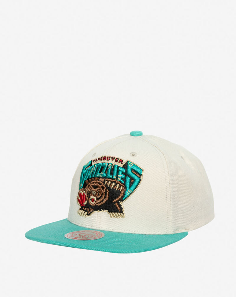 Mitchell & Ness Vancouver Grizzlies Natural XL Snapback 6HSSJS19119-VGROFWH White 1