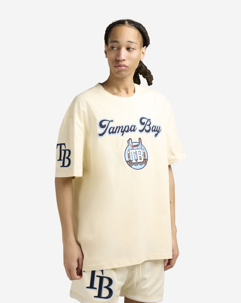 PRO STANDARD Tampa Bay Rays Area Code Tee LTB1314737-EGG White 1