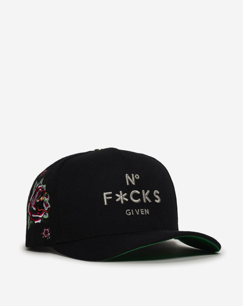 Field Grade No F Given Rose Royce Wool Trucker Hat 1006203 Black 1