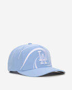 Mitchell  Ness Los Angeles Dodgers Pro Pinch Swirl Snapback Hat HP14505-LADBLUE Blue 1