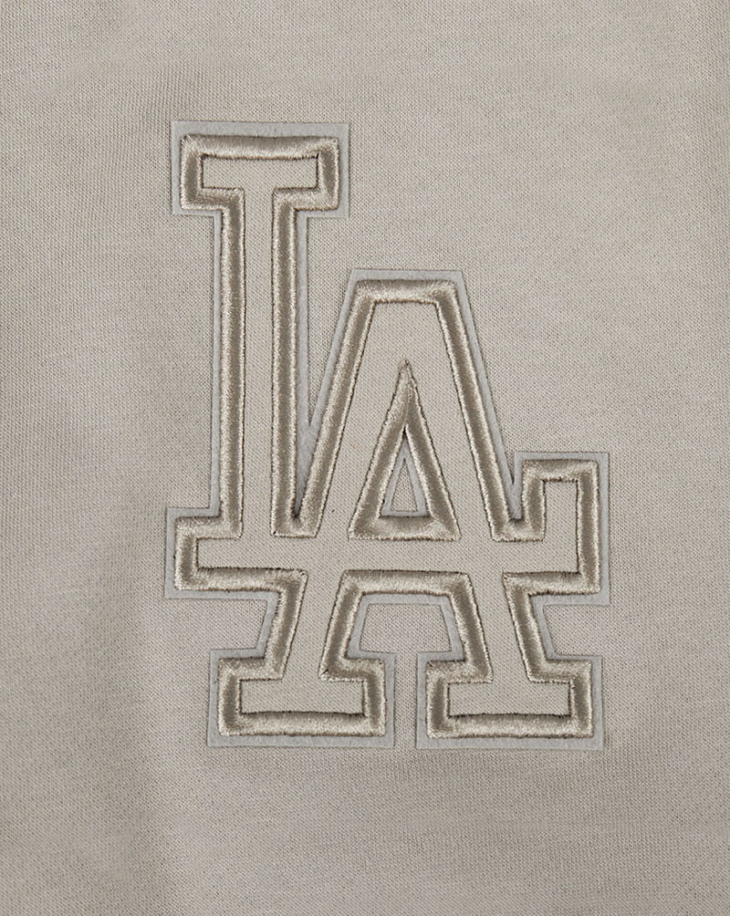 PRO STANDARD Big Boys' Los Angeles Dodgers Neutral Fleece Crewneck LLDB5315083-TAU Beige 2