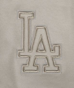 Big Boys' Los Angeles Dodgers Neutral Fleece Crewneck
