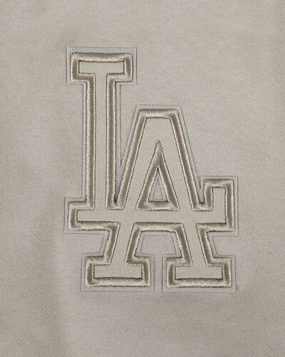 Big Boys' Los Angeles Dodgers Neutral Fleece Crewneck