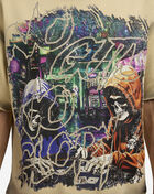 BKYS Apparel No Guts No Glory Cropped Tee T1334-OFF cream 3