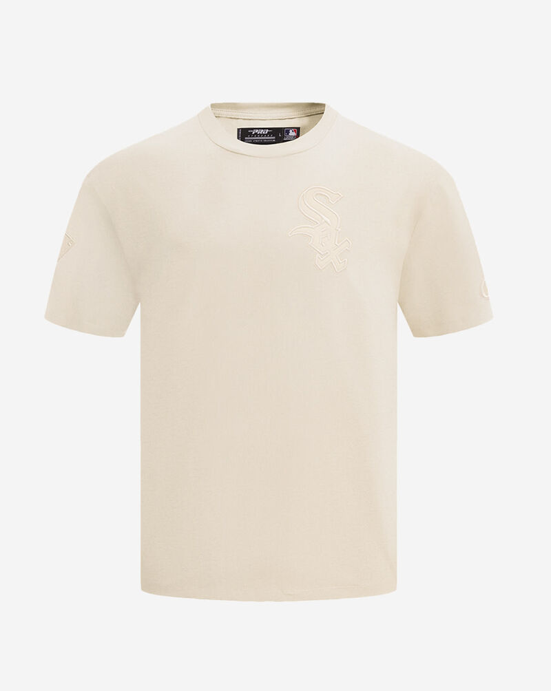 PRO STANDARD Chicago White Sox Neutral Drop Shoulder Tee LCW137035-EGG cream 1
