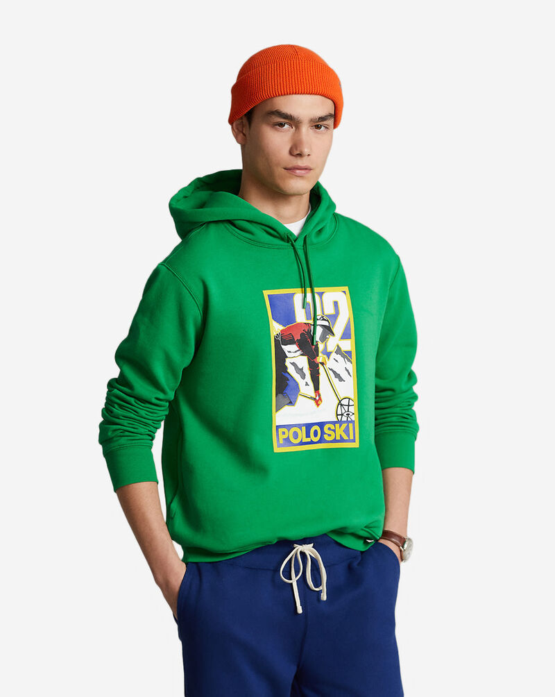 Shop Polo Ralph Lauren Polo Ski 92 Pullover Hoodie 710881753001-CGN green |  SNIPES USA