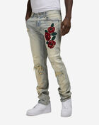 Smoke Rise Varsity Fashion Jeans JP25145SN-BLU Blue 1