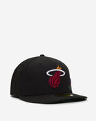 New Era 59Fifty Miami Heat Tonal Fitted Hat 60669022 Black 1