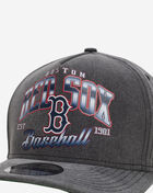 New Era 9Fifty Boston Red Sox Washed A-Frame Snapback Hat 60624372 Grey 2