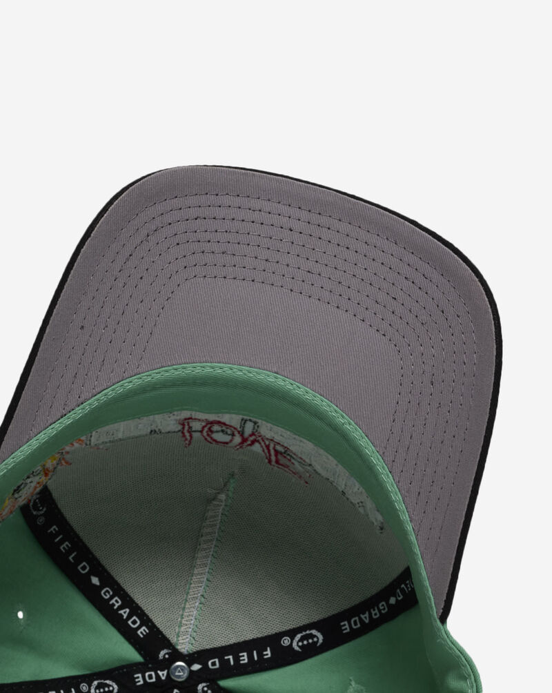 Field Grade Love Fearlessly Vampire Twill Trucker Hat 1005400 Blue 4