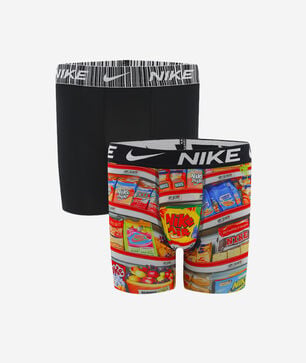 Big Kids' 2PK Printed Long Boxer Briefs