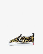 Toddler Flocked Leopard Classic Slip-On