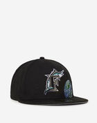 59Fifty Miami Marlins Globe Fitted Hat