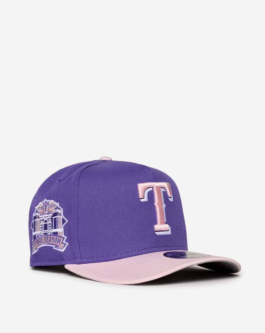 Shop New Era 9Fifty Texas Rangers A-Frame Snapback Hat 71011795