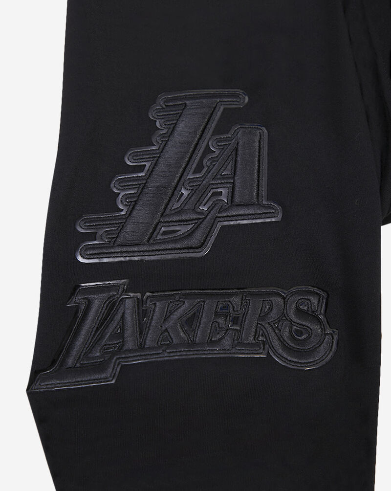 PRO STANDARD Los Angeles Lakers Triple Black Full-Zip Hoodie BLL553411-BLK Black 4