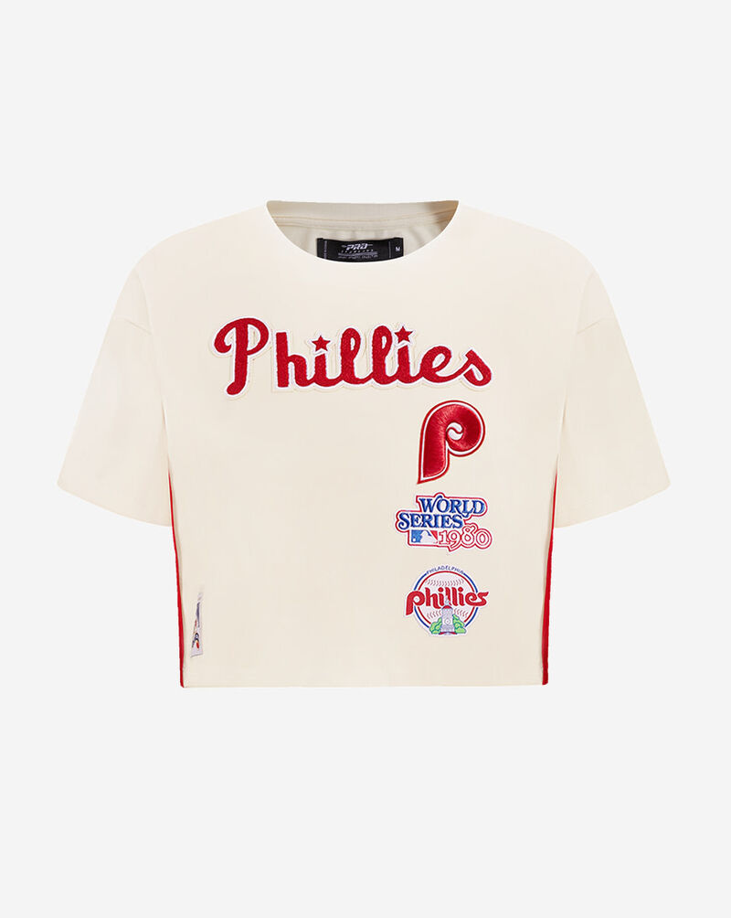 PRO STANDARD Philadelphia Phillies Retro Classic Boxy Tee  LPHA37671-EGG cream 1