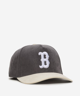 Boston Red Sox Pro Pinch Suede Two Tone Snapback Hat
