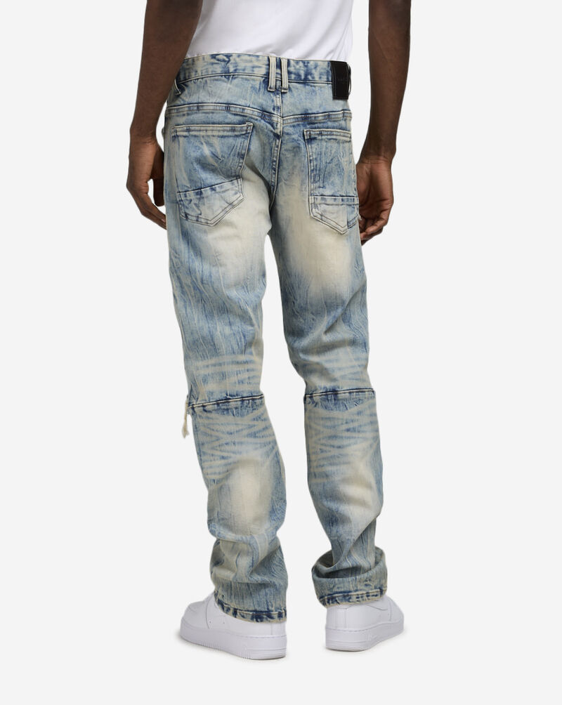 Vintage Wash 5Pkt Straight Jeans