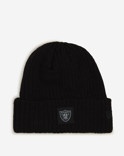 Oakland Raiders Rubberized Knit Beanie