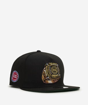 9Fifty Detroit Pistons Ring A-Frame Snapback Hat