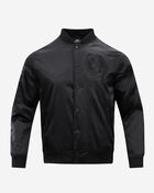 Boston Celtics Triple Black Satin Jacket